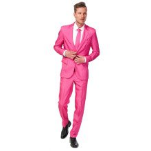 Dandy Dann Solid Pink Suitmeister Kostuum Man