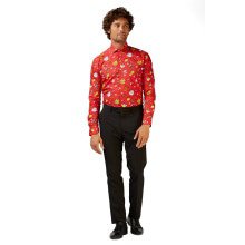 Rode All In The Mix Christmas Doodle Blouse Man