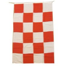 Vlag Brabant De Luxe Rood Wit 150x90 Centimeter