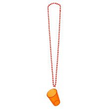 Kralenketting Met Shotglas Oranje