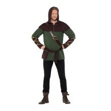 Nachtmerrie Van De Sheriff Robin Hood Man Kostuum