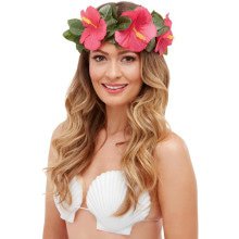 Polynesische Hula Set Hawaii Krans En Armbanden