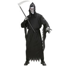 Grim Reaper Vader Tijd Kostuum Man