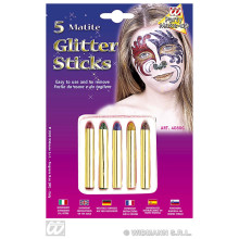 5 Glitter Sticks Set