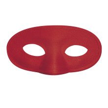 Ovaal Oogmasker Mascherina Rood Kind