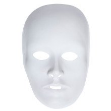 Doe Het Zelf Luxe Unisex Beschilderbaar Wit Masker