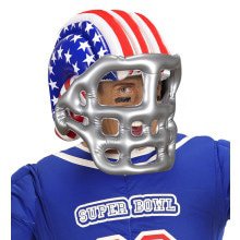 American Football Helm Opblaasbaar USA Stars And Stripes