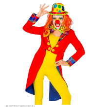 Breek De Circustent Af Clown Slipjas Rood Vrouw