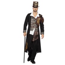 Heertje Steampunk Jas Met Raderen Man